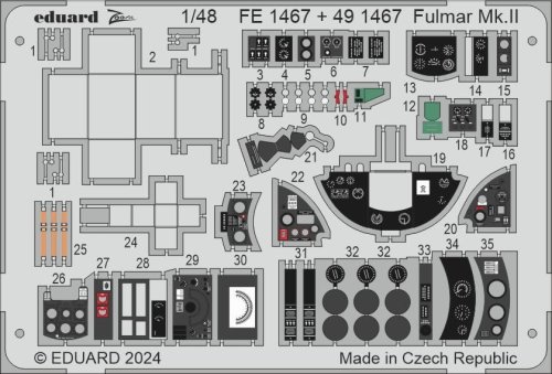 Go to product Eduard FE1467 - 1:48 Fulmar Mk.II