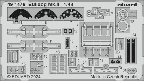 Go to product Eduard 491476 - 1:48 Bulldog Mk.II