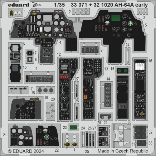 Go to product Eduard 33371 - 1:35 AH-64A early