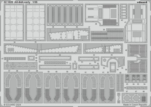 Go to product Eduard 321020 - 1:35 AH-64A early