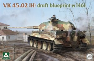 Takom 2191 - 1:35 VK 45.02 H draft blueprint in 1461