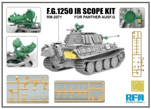 Go to product Rye Field Model 2071 - 1:35 FG 1250 IR Scope Kit For Panther Ausf.G