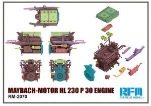 Rye Field Model 2070 - 1:35 Maybach Motor HL 230 P 30 Engine