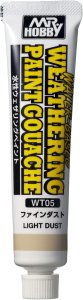 Mr.Hobby WT05 - Farba Weathering Paint Gouache Light Dust 20 ml