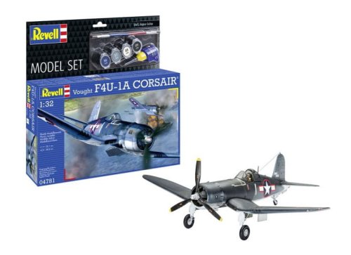 Go to product Revell 64781 - 1:32 Vought F4U-1A Corsair model with paint.