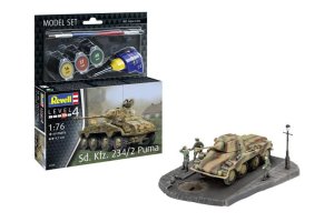 Revell 63288 - 1:76 Sd.Kfz 234/2 Puma model with paints