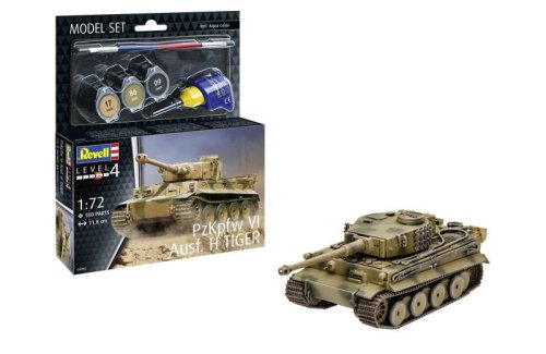 Go to product Revell 63262 - 1:72 PzKpfw. VI Ausf. H Tiger model with paints