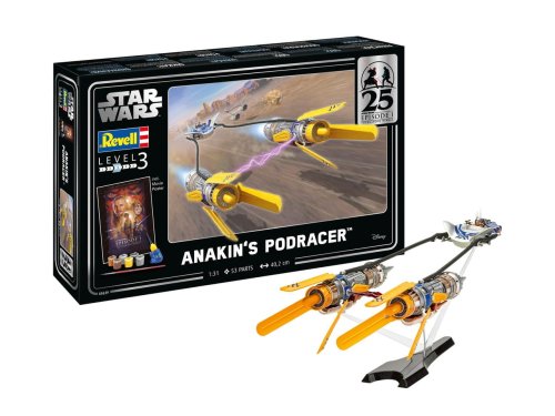 Go to product Revell 05639 - 1:31 Anakin's Podracer 25th Anniversary of Episode 1 model with paints