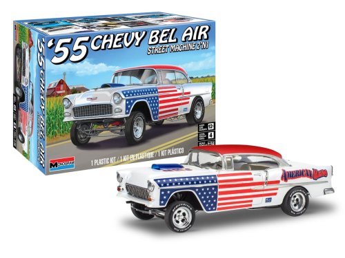 Go to product Revell-Monogram 4519 - 1:24 1955 Chevy Bel Air Street Machine