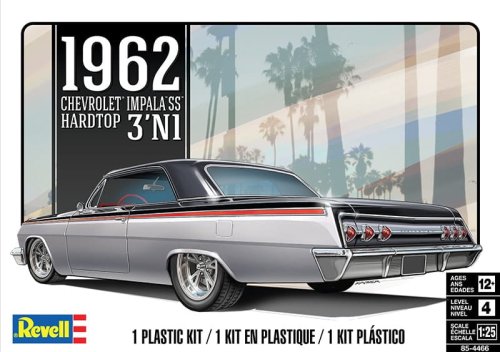 Go to product Revell-Monogram 4466 - 1:25 1962 Chevrolet Impala SS Hardtop