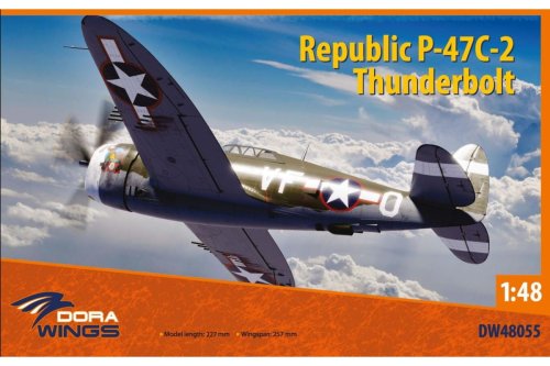 Go to product Dora Wings DW 48055 - 1:48 Republic P-47C-2 Thunderbolt