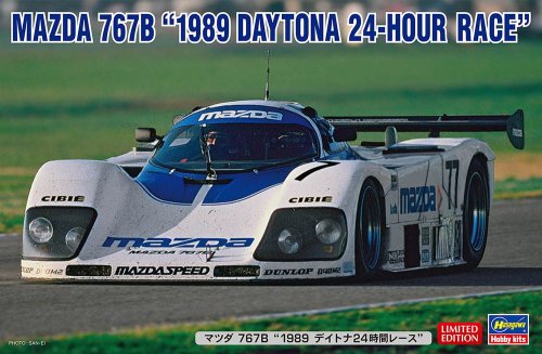 Go to product Hasegawa 20691 - 1:24 Mazda 767B 1989 Daytona 24-Hour Race