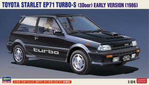 Hasegawa 20687 - 1:24 Toyota Starlet EP71 Turbo-S 3 Door