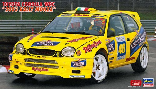 Go to product Hasegawa 20686 - 1:24 Toyota Corolla WRC 2003 Rally Monza