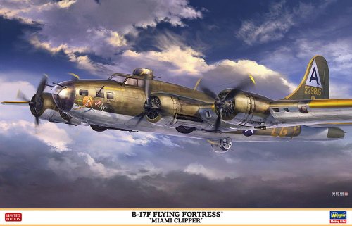 Go to product Hasegawa 02462 - 1:72 B-17F Flying Fortress Miami Clipper