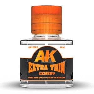 AK INTERACTIVE 12002 - Extra Thin Cement 40 ml