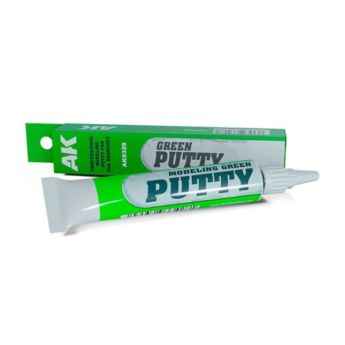 Go to product AK Interactive 9329 - Modeling Green Putty 20 ml