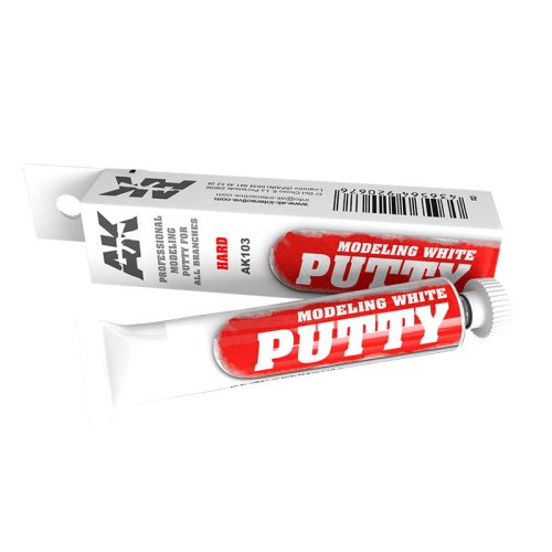 Go to product AK INTERACTIVE 103 - Modeling White Putty Hard 20 ml