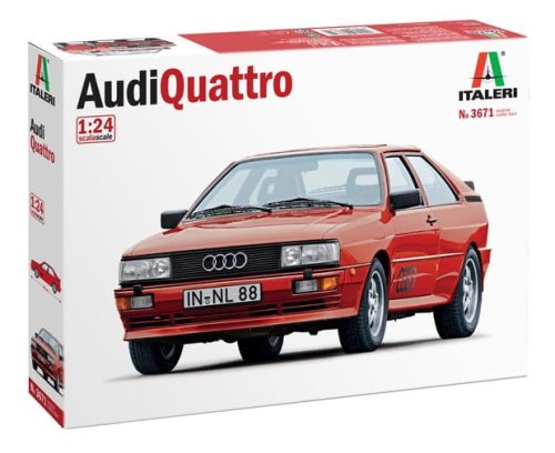 Go to product Italeri 3671 - 1:24 Audi Quattro
