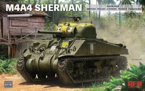 Rye Field Model 5119 - 1:35 M4A4 Sherman