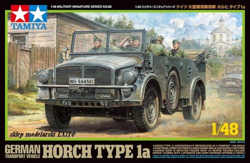 Go to product TAMIYA 32586 - 1:48 German Transport Vehicle Horch Type 1a