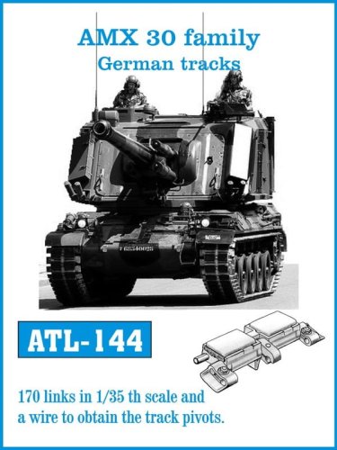 Go to product Friulmodel ATL-144 - 1:35 AMX-30 family German metal tracks