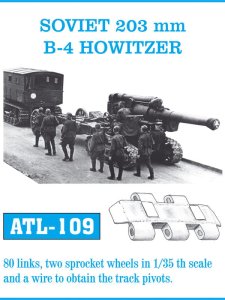 Friulmodel ATL-109 - 1:35 Soviet 203mm B-4 Howitzer metal tracks