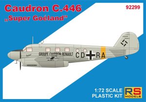 RS Models 92299 - 1:72 Caudron C.446 Super Goeland