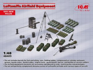 ICM 48409 - 1:48 Luftwaffe Airfield Equipment