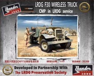 Thunder Model 35308 - 1:35 LRDG F30 Wireless Truck CMP in LRDG Service.