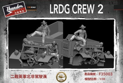 Go to product Thunder Model F35003 - 1:35 LRDG Crew 2