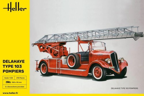 Go to product Heller 80780 Delahaye Type 103 Pompiers