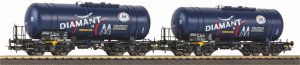 Piko 58284 H0 - Set of 2 PKP 406Ra tank cars