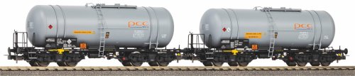 Go to product Piko 58283 H0 - Set of 2 tank cars 406Rb PCC