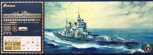 Go to product Flyhawk 1118S - 1:700 HMS Duke of York 1943 - Deluxe Edition