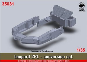 Toro 35031 - 1:35 Leopard 2PL - Conversion Set 3D Print for HB82401