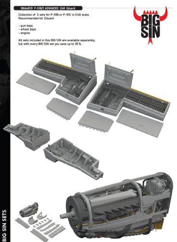 Go to product Eduard SIN648131 - 1:48 P-51B/C Advanced