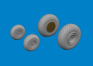 Eduard 672380 - 1:72 B-24H wheels