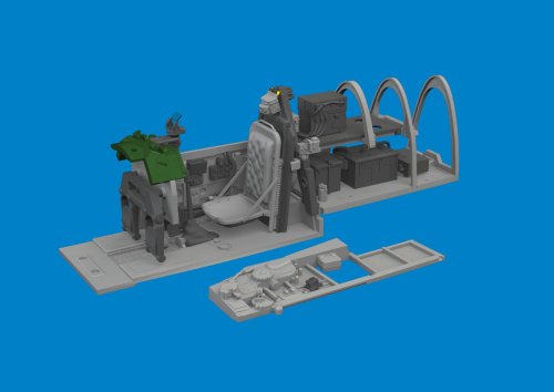 Go to product Eduard 6481033 - 1:48 P-51B Birdcage canopy cockpit Print 3D