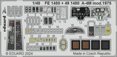 Go to product Eduard FE1480 - 1:48 A-4M mod. 1975