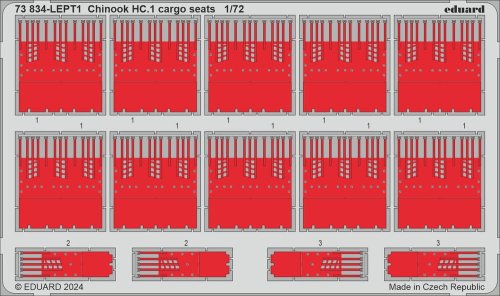 Go to product Eduard 73834 - 1:72 Chinook HC.1 cargo seats