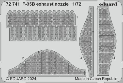 Go to product Eduard 72741 - 1:72 F-35B exhaust nozzle