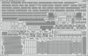 Eduard 53315 - 1:350 USS Midway CV-41 part 2