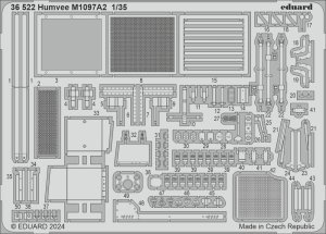Eduard 36522 - 1:35 Humvee M1097A2