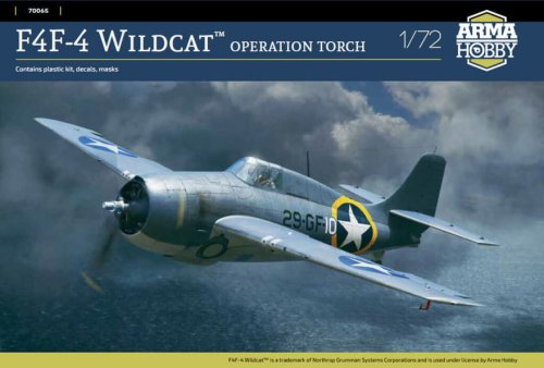 Go to product Arma Hobby 70065 - 1:72 F4F-4 Wildcat Operation Torch