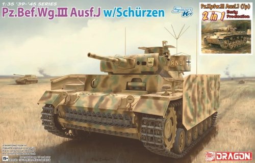 Go to product Dragon 6628 - 1:35 Pz.Bef.Wg.III Ausf. J w/Shurzen