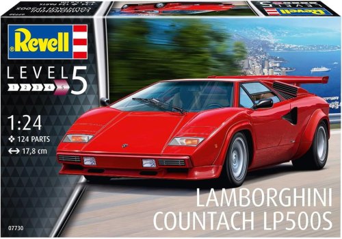 Go to product Revell 07730 - 1:24 Lamborghini Countach LP500S