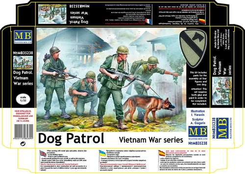 Go to product Master Box 35238 - 1:35 Dog Patrol Vietnam War Series
