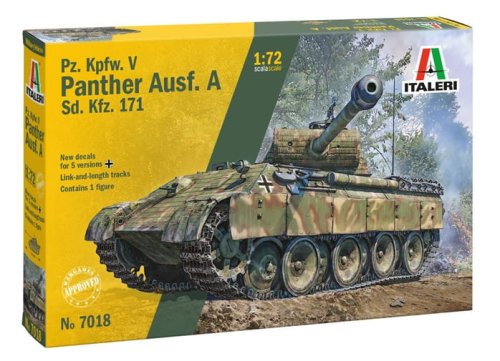 Go to product Italeri 7018 - 1:72 Pz.Kpfw. V Panther Ausf. A