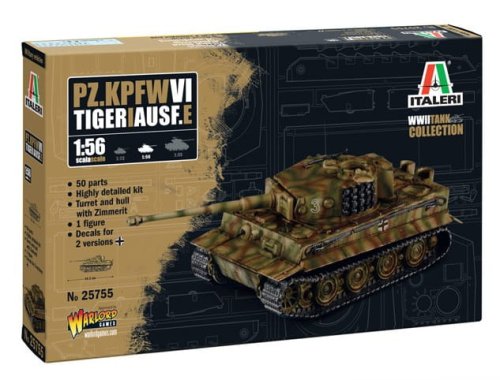 Go to product Italeri 25755 - 1:56 Pz.Kpfw. VI Tiger I Ausf. E